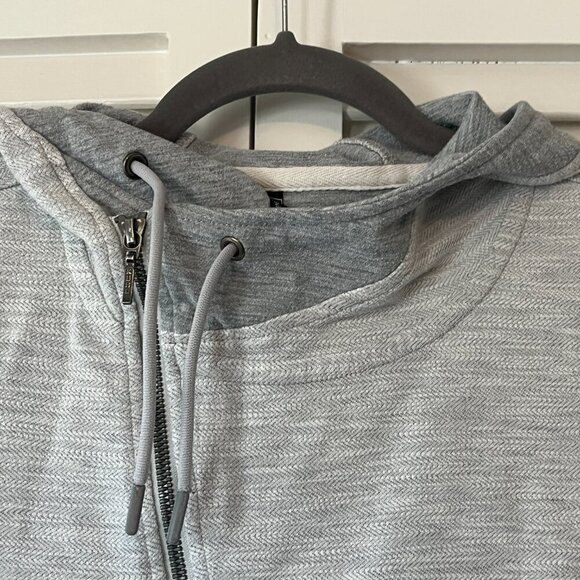 Kuhl hooded Arva sweatshirt full zip grey women's small - Picture 6 of 13